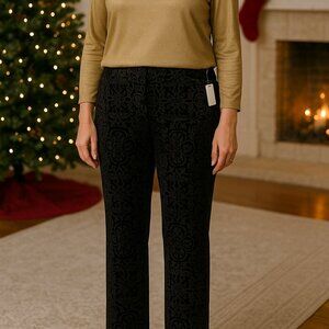 NWT Susan Bristol Asian Fusion Charlestown Pants Size 14​​​